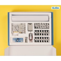 Glida PlatformOne Basic Kit - Sistema di Scorrimento Magnetico per Villaggi Natalizi - 209cm	