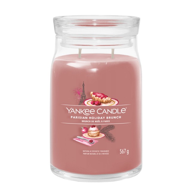 Yankee Candle Signature Candela in Giara Grande Parisian Holiday Brunch 90 Ore