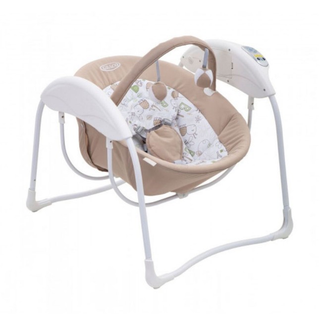 Paniate Graco Altalena Elettrica Glider Lite con Movimenti e