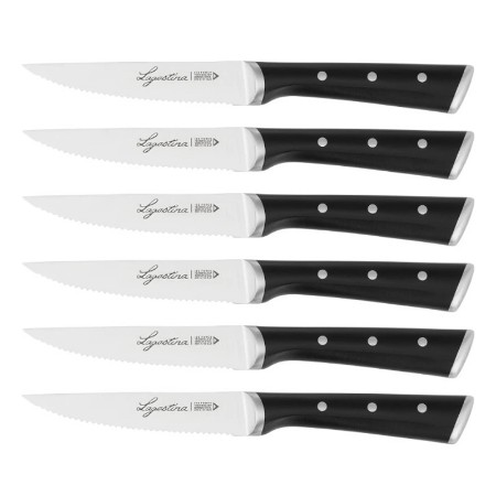 Lagostina Ice Force Set 6 Coltelli da Bistecca in Acciaio Inox