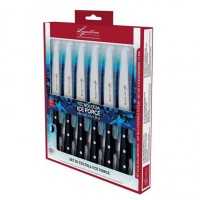 Lagostina Ice Force Set 6 Coltelli da Bistecca in Acciaio Inox