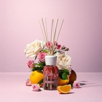 Millefiori Diffusore Stick 250 ml Ambra & Rosa