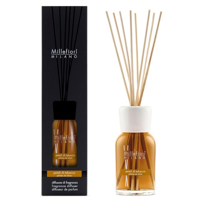 Millefiori Diffusore Stick 100 ml Petali di Tabacco