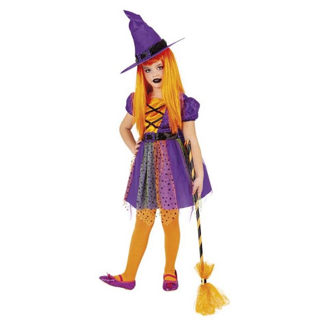 Paniate Costume Strega Viola Superstar