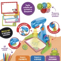 Lisciani Giochi Carotina Proiettore Scuola di Lettura e Scrittura