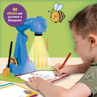 Lisciani Giochi Carotina Proiettore Scuola di Lettura e Scrittura