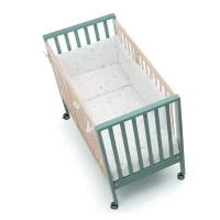 Erbesi Completo Piumone Evolution con Paracolpi e Federa Cuscino - Giraffe Bianco