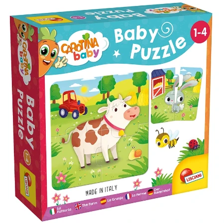 Lisciani Giochi Carotina Baby Puzzle La Fattoria