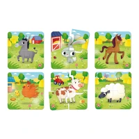Lisciani Giochi Carotina Baby Puzzle La Fattoria