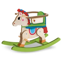 Lisciani Giochi Montessori Wood My Baby Pony