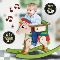 Lisciani Giochi Montessori Wood My Baby Pony
