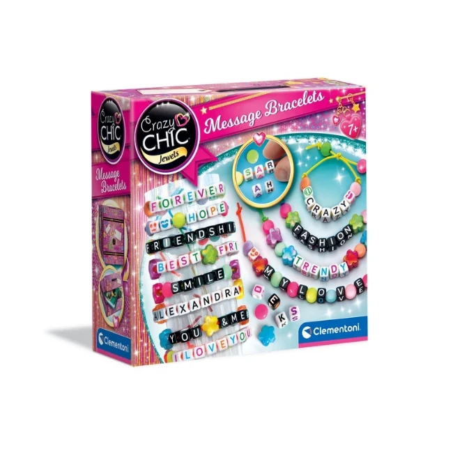 Clementoni Crazy Chic Message Bracelets