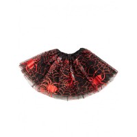 Tutù Nero con Ragnatele Rosse