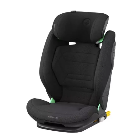 Maxi Cosi Seggiolino Auto RodiFix Pro2 Isofix 100-150 cm Regolabile e Reclinabile da 3 a 12 anni - Authentic Black