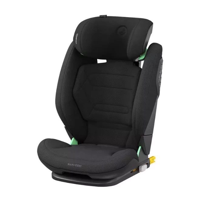 Maxi Cosi Seggiolino Auto RodiFix Pro2 Isofix 100-150 cm Regolabile e Reclinabile da 3 a 12 anni - Authentic Black