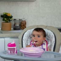 Chicco Set 2 Bavaglini Pappa Neonato Impermeabili con Chiusura a Velcro