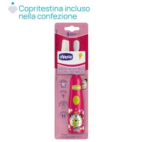Chicco Spazzolino Elettrico Bambini con Copritestina Incluso - 3+ Anni