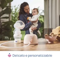 Chicco Tiralatte Elettrico Stimolatte in Silicone 