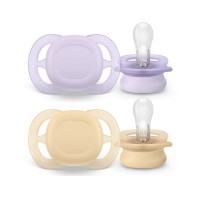 Philips Avent Set 2pz Ciuccio Ultra Start in Silicone 0-2 mesi