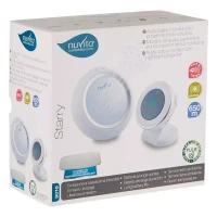 Nuvita Baby Monitor Starry con Luce Notturna, Funzione Talk Back e Controllo Temperatura Ambiente