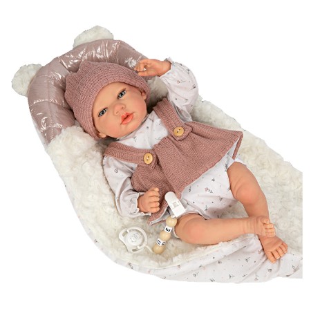 Arias Bambola Reborn Sandra con Coperta 40cm 98160