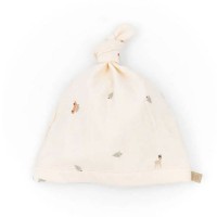 Bamboom Cappellino Neonato Hoodie Elf con Nodo Pure 0m - Natale