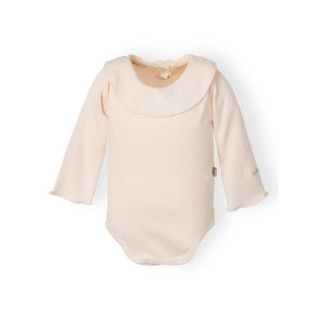 Bamboom Body Neonato Elegante a Maniche Lunghe con Collo Volant 