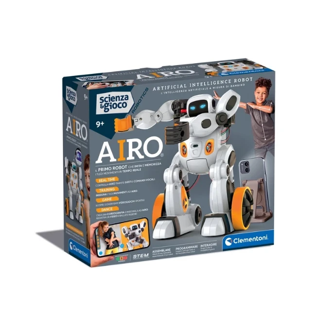 Paniate Clementoni AIRO Artificial Intelligence Robot in