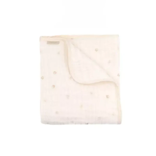 Bamboom Coperta Culla in Spugna di Bambù 100x75cm