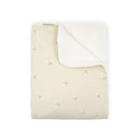 Bamboom Coperta Culla Honey Bambù 100x75cm - Fishes
