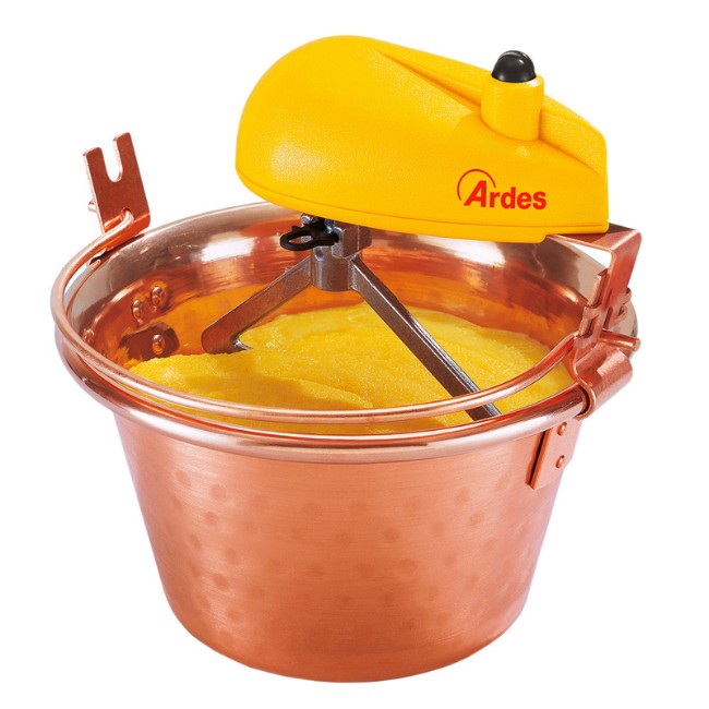 Immagine di Ardes Paiolo Elettrico in Rame 26 cm per Polenta e Marmellate