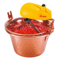 Immagine di Ardes Paiolo Elettrico in Rame 26 cm per Polenta e Marmellate