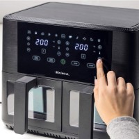 Immagine di Ariete Friggitrice Air Fryer Doppia Vetro 9L