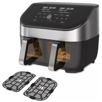 Immagine di Instant Vortex Plus Dual Clearcook SS 8L Friggitrice ad Aria