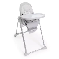 Chicco Seggiolone Pappa Polly Armonia 3in1 con Funzione Sdraietta e Sedia Bambino - dalla nascita ai 40 kg - Steel