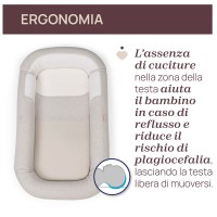	Chicco Riduttore Letto Mummy Pod 3in1 Funzione Cuscino Tummy Time 