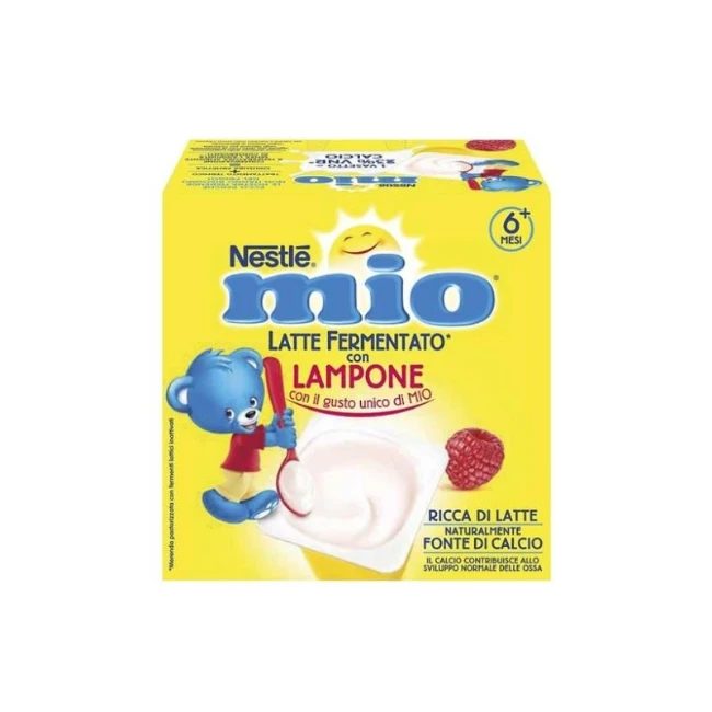 Immagine di Nestlè Merenda Latte Fermentato Lampone 4X100GR