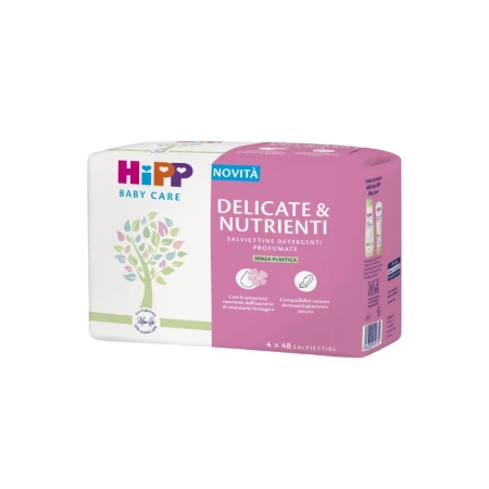 Immagine di Hipp Salviettine Delicate & Nutrienti 4x48