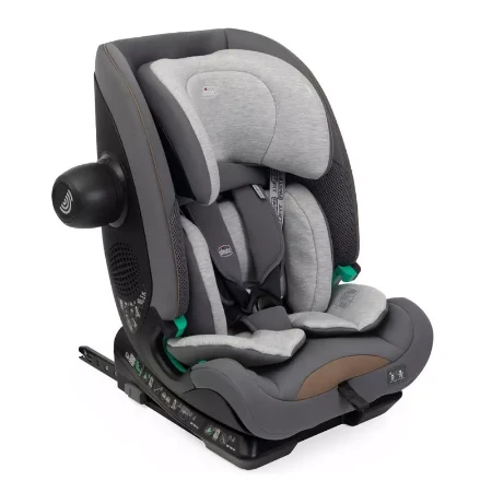 Chicco Seggiolino Auto Isofix Seat&Go i-Size 76-150 cm con Top Theter - Glam Grey