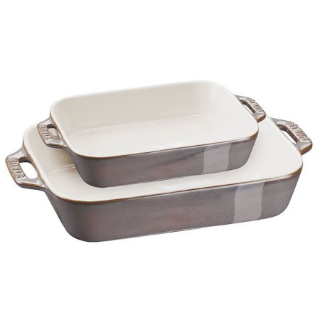 Immagine di Staub Set 2 Pirofile in Ceramica Grigio