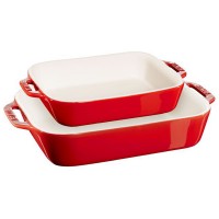 Immagine di Staub Set 2 Pirofile in Ceramica Rosso