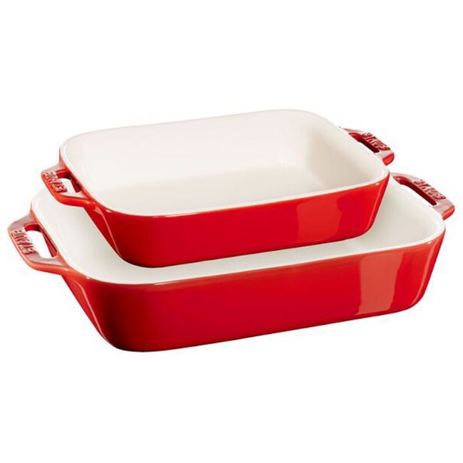 Immagine di Staub Set 2 Pirofile in Ceramica Rosso