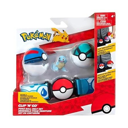 Pokemon Clip N Go Poké Ball Set Cintura