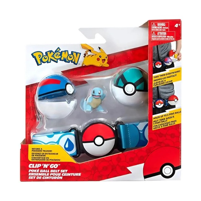 Pokemon Clip N Go Poké Ball Set Cintura