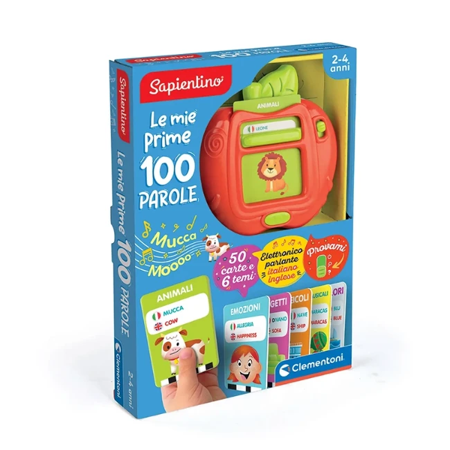 Clementoni Sapientino Le Mie Prime 100 Parole