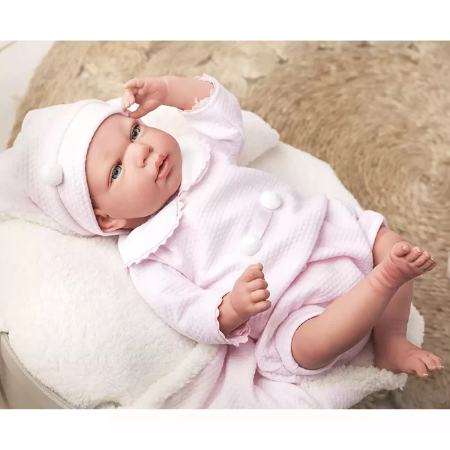 Paniate Arias Bambola Reborn Raquel con Coperta 40cm 98056