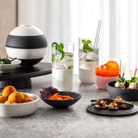 Immagine di Villeroy & Boch La Petite Boule Black & White Set per Aperitivo