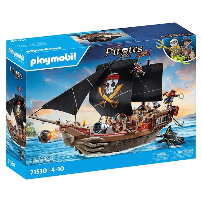 Playmobil Galeone dei Pirati 71530
