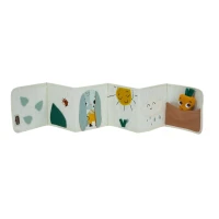 Tiny Love Libro Illustrato in Stoffa Fronte e Retro Garden of Adventures