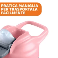 	Chicco Borraccia Tazza Pop Up con Beccuccio in Silicone a comparsa 2y+
